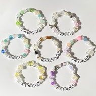 NCT DREAM BRACELET | NCT DREAM bead bracelet | NCT DREAM Name Bracelet | THE DREAM SHOW 3 | Freebies