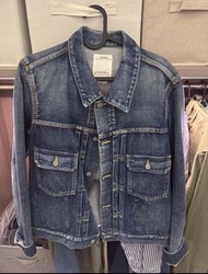 visvim SS 101 washed denim jacket JKT DMGD-1001