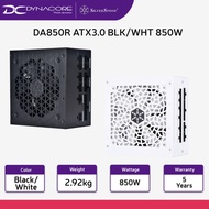 SILVERSTONE DA850R ATX3.0 BLK/WHT 850W 80+ GOLD FULL M PSU