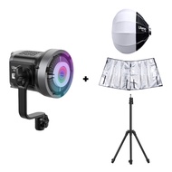 Ulanzi VL120C RGB COB Light ไฟต่อเนื่อง ไฟสตูดิโอ กำลังไฟ 120W พร้อมโหมด RGB ถ่ายวิดีโอ รองรับ Bowen