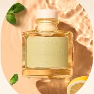 1pc 50ml Essential Oil Reed Diffuser With Four Seasons Tea, Shangri-La, Oud Rose, Freesia, Citrus & 