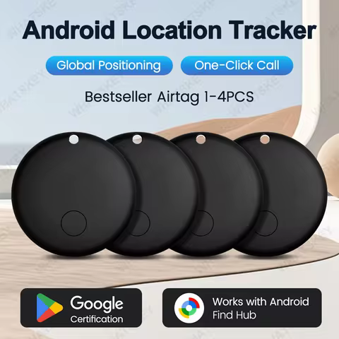 4-pack Google Find My Gps Tracker Android Smart Activity Trackers Wearable Devices Android Finder Ta