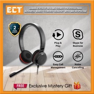 Jabra Evolve 30 II MS UC Stereo Professional Business Wired Corded Headset with Microphone