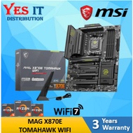 MSI MPG X870E Carbon WIFI ATX Motherboard ( MSI / AM5 / WIFI7 / RGB / 3 Years ) / MSI MAG X870E TOMA