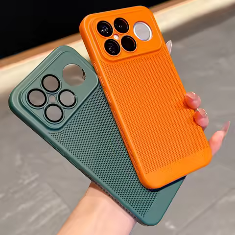 Full-cover Camera Protection phone Case with Ventilation Holes For Poco F8 Ultra F8 Pro POCO F7 Ultr