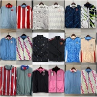 Popular Retro Jersey Football Jersey Two-Sided Windbreaker Jacket Royal Malaysia Bazaar Brazil Argen