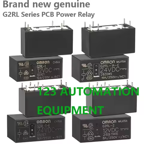 10PCS Authentic New Omron G2RL-1 G2RL-2 G2RL-1-E G2RL-1A-E PCB Power Relay DC Relay 5VDC 12VDC 24VDC