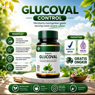 (1 BOTOL BPOM) 20 KAPSUL GLUCOVAL GOSUGAR LABU CINA OBAT DIABETES AMPUH PENURUN GULA DARAH LUKA BASA