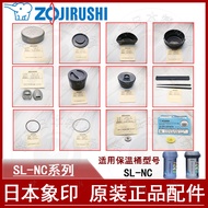 [Water Cup Accessories] Japan Zojirushi Insulated Lunch Box SL-ME Accessories Dish Box Soup Box Cover Chopsticks Breathable Valve Gasket SL-NC09