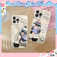 Wheat Bike Couple iPhone Case, Shockproof, Camera Protection - iP 6/6s/7/8/Plus/X/XS/XR/11/12/13/14/