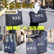 apc Tote Bag Canvas Handbag Thick Denim Shoulder Bag Shopping Bag IBPP
