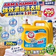 [261007] ARM & HAMMER 強效濃縮洗衣精添加小蘇打粉 5.91公升