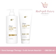Dove Damage Therapy 5-Oils Nourish Shampoo (380 ml)/Conditioner (350 ml) Dove Conditioner