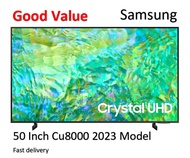 Samsung 50 inch UHD 4k Smart Tv CU8000 2023 Model