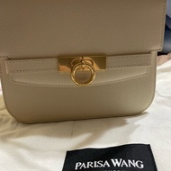 全新Parisa Wang 米色側背包