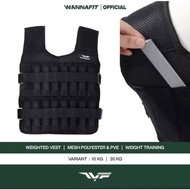 WANNAFIT WEIGHT VEST || Weight vest wfi 15 - 35 kg weight training
