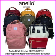 Orjaoshop Anello NEW Canvas Repreve CROSS BOTTLE Water-repellent replenish mouthpiece backpack ของแท้ 100% แถมตุ๊กตาพวงกุญแจ