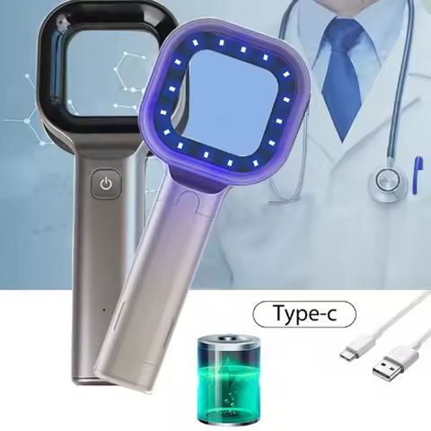 NEW Woods Lamp Skin Analyzer For Skin UV Magnifying For Beauty Facial Testing Wood Lamp Light Skin A