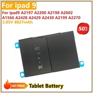 For ipad 9 Replacement Tablet Battery 3.85V 8827mAh For ipad9 A2197 A2200 A2198 A2602 A1566 A2428 A2