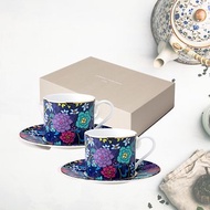 【禮物福袋】Nikko tabletop 花舞系列 日本製茶杯連底碟一對套裝