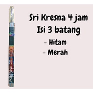 Sri Kresna's Misik Incense Contains 3 Sticks, 4 hours/ 6 hours/ 8 hours/ 10 hours/ 12 hours/ 24 hour