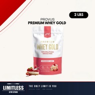 Provus Premium Whey Gold 2 lbs 2 lbs 900g Protein Whey Concentrace WPC BPOM Halal