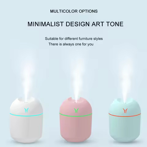 Air Aromatherapy Humidifiers Diffusers Essenti Oil Ultrasonic Humificador Mist Maker Home Car Freshe