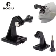 BOOIU Tactical Helmet Camera Adapter Stand Front Action Camera Fixed Install Mount for Gopro FAST/MI