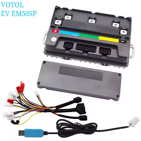 VOTOL EM50SP 7255S 55A 1KW2kw brushless DC controller QS motor Intelligent controller of electric mo