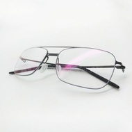 💎 頂級純鈦 💎 [檸檬眼鏡] Markus T DOT 021 215 德國品牌 消光槍色極輕量方形雙槓光學鏡框