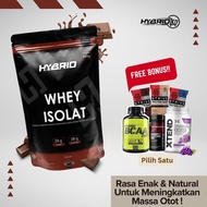 HYBRID WHEY ISOLATE 2 lbs (900 grams) Chocolate/Cappucino gym sports fitness supplement - Free BCAA