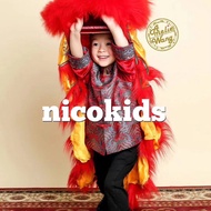 Lion Dance Children Head 20cm Wool Kindergarten Performance Props 12.9