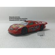 MERAH Diecast Majorette Mercedes-Benz CLK GTR Red Unit Only