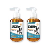 Nutridog น้ำมันปลาแซลมอนป่า 100% น้ำมันปลาแซลมอน น้ำมันปลา สุนัข salmon oil dog สำหรับสุนัขและแมว lp