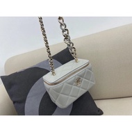 Chanel New Product 2022 ꫛꫀꪝ --- 22c Thick Chain Long Box Wrapped with Appearance Value~Thick Chain M