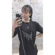 Hana89 rhinestone t-shirt