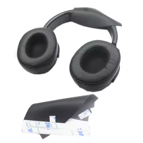 Replacement Headband PU Skin and Earpad for Skullcandy Venue Wireless ANC Over-Ear Headphones
