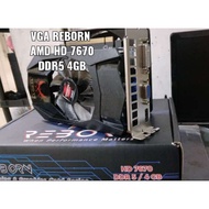 VGA CARD REBORN ATI RADEON HD 7670 4GB DDR5 128 BIT