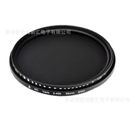Anti-Laser 37-82mm Adjustable ND Filter ND Filter Medium Gray Density Filter Camera SLR Universal