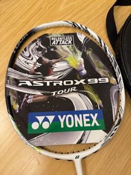 Yonex YY Astrox 天斧 AX 99 Tour Badminton Racket YY 羽毛球拍 連拍袋