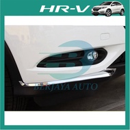 Honda HR-V Front Bumper Corner Chrome Lining Guard Bumper Pad HRV / VEZEL 2015-2019 Berjaya Auto Car Accessories