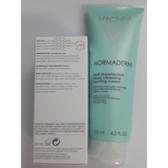 Vichy 02 Skin Cleansing &amp; Cleansing Support 2 Piece Mineral 89 Serum 30ml + NORMADERMDEEP CLEANS 125ml