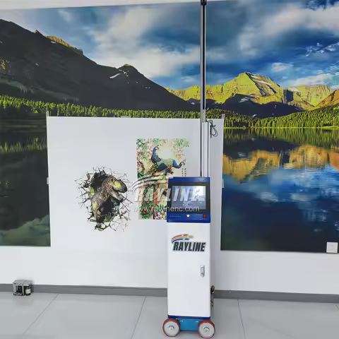 AI 4K Wall Printer Automatic Splitting and Positioning of Images, Unlimited Length/Width Vertical UV