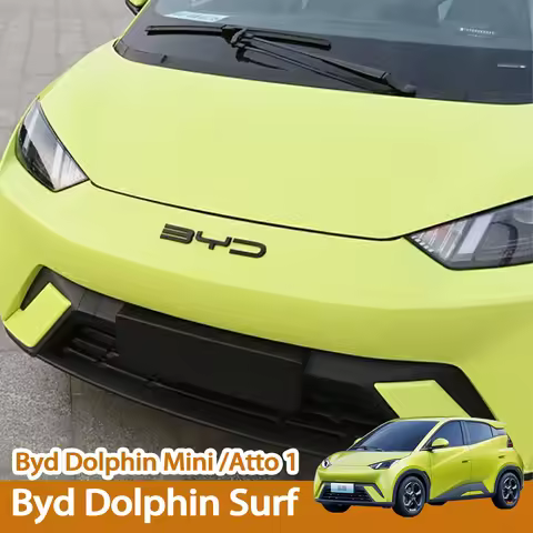 For BYD Dolphin Surf Dolphin Mini Atto 1 2023-2025 Blacked Emblem BYD Rear Letter Exterior Decal Sti