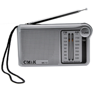 全城熱賣 - 兩波段半導體指針式老人便捷隨身聽老式插卡收音機（圖片色 2.2*3.5*6.8cm）