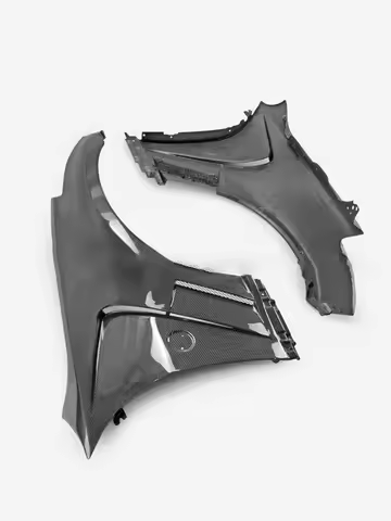 OEM Style Carbon Fiber Bumper Fender Vents For Honda Civic FB2 FB4 FB6 9 gen 2012-2014，After actual 