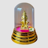 Thai Amulet Lp Yit Taowesuwan Gold Colour Roop Lor Thailand Buddha Statue