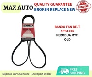 Bando Fan Belt 4PK1705 Aircond Belt For Perodua Myvi Old Model