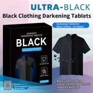Home use blackening sheets for black clothes, black clothes dyeing sheets, repair and restore faded 
