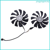 YIN 1 Pair 85mm HA9010H12F-Z 4Pin Cooler Fan Replacement for MSI GTX 1060 OC 6G GTX 960 P106-100 P10